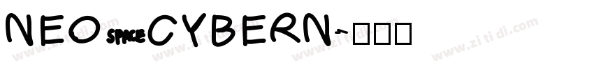 NEO CYBERN字体转换